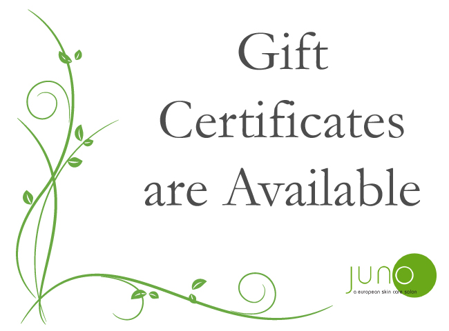 Juno Gift Certificates