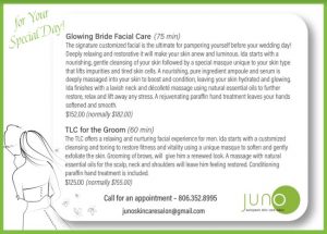 Juno - Wedding Day Special Offer